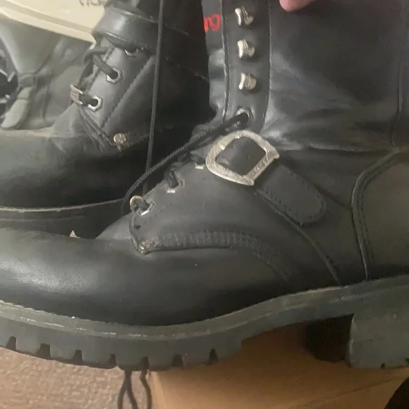 Men’s motorcycle boots - Picture 3 of 4